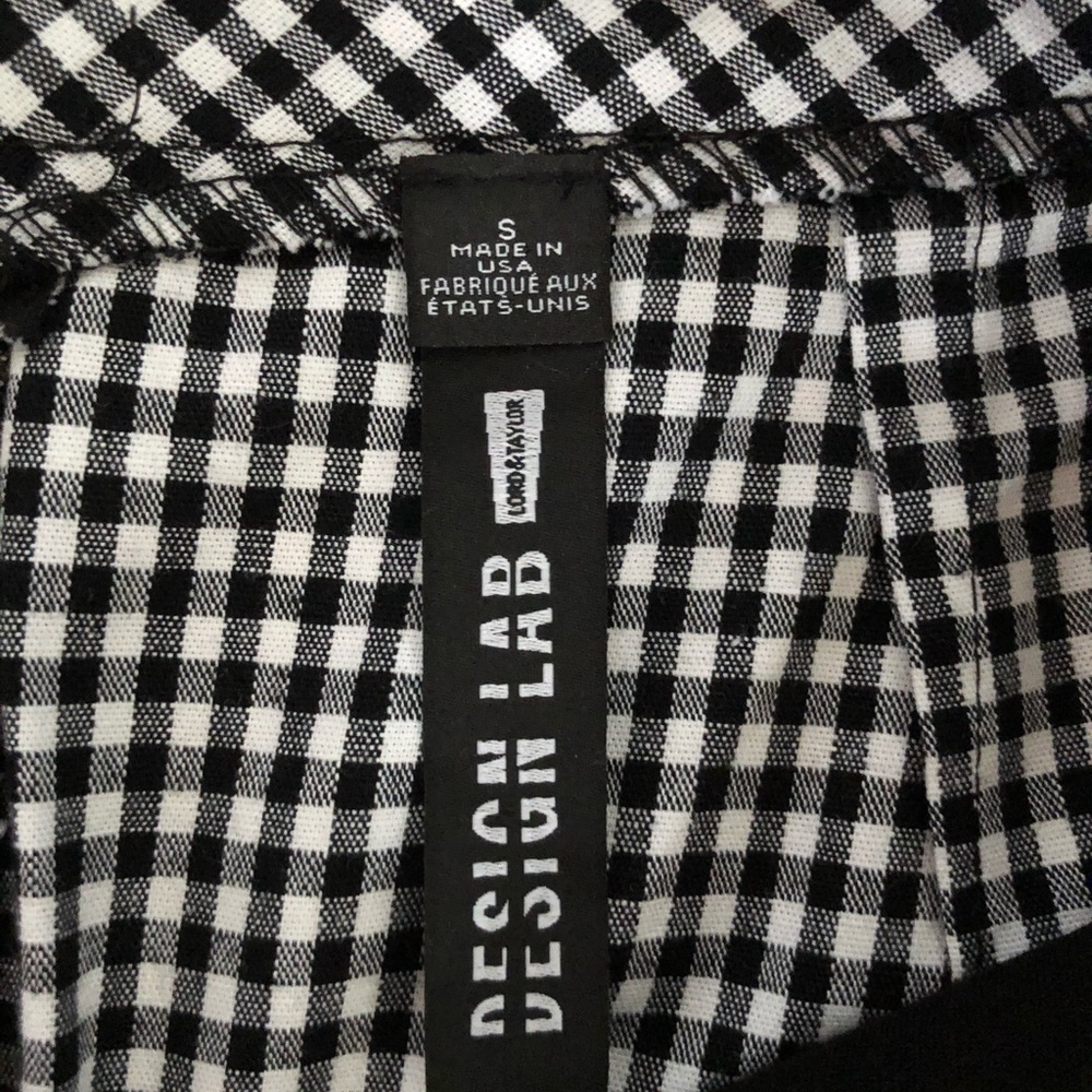 Design Lab gingham skort - Picture 4 of 4